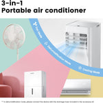 Pharmics Electro – Comfee Portable Air Conditioner MPPH-09CRN7, 9000 BTU / 2.6 kW, 3-in-1 Cooling, Dehumidifier & Fan, Up to 950 sq ft, with Exhaust Hose