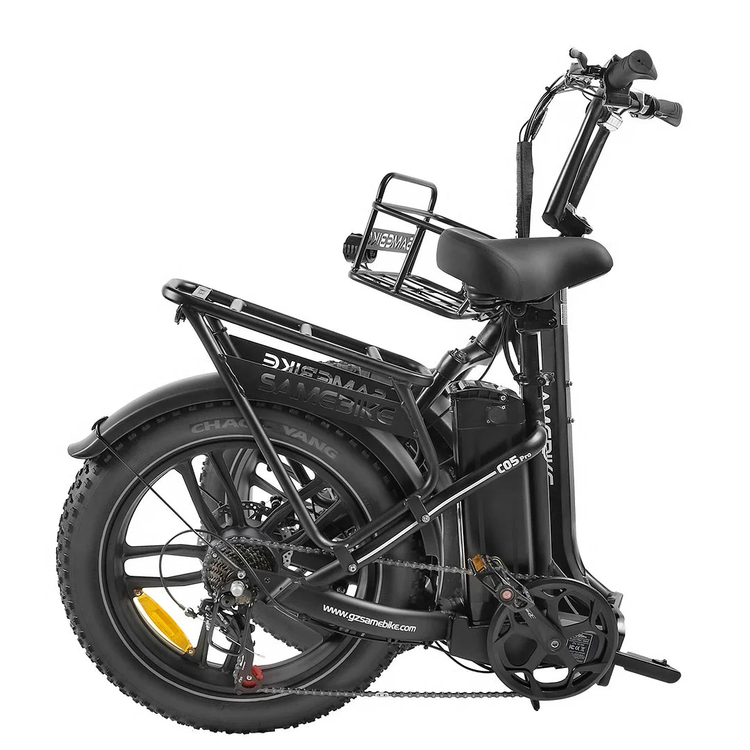 Pharmics Electro SAMEBIKE C05 Pro 36V 13Ah Battery, 500W Motor, Step-Through Foldable Fat Tire E-Bike