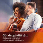 Pharmics Electro – Philips Series 5400 Fully Automatic Coffee Machine with LatteGo, 12 Coffee Specialties, Intuitive Display, 4 User Profiles, Chrome (EP5447/90)