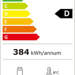 Pharmics Electro °CUBES 90L Beverage Refrigerator with Glass Door, Compact Drinks Fridge with 4 Adjustable Shelves, Black