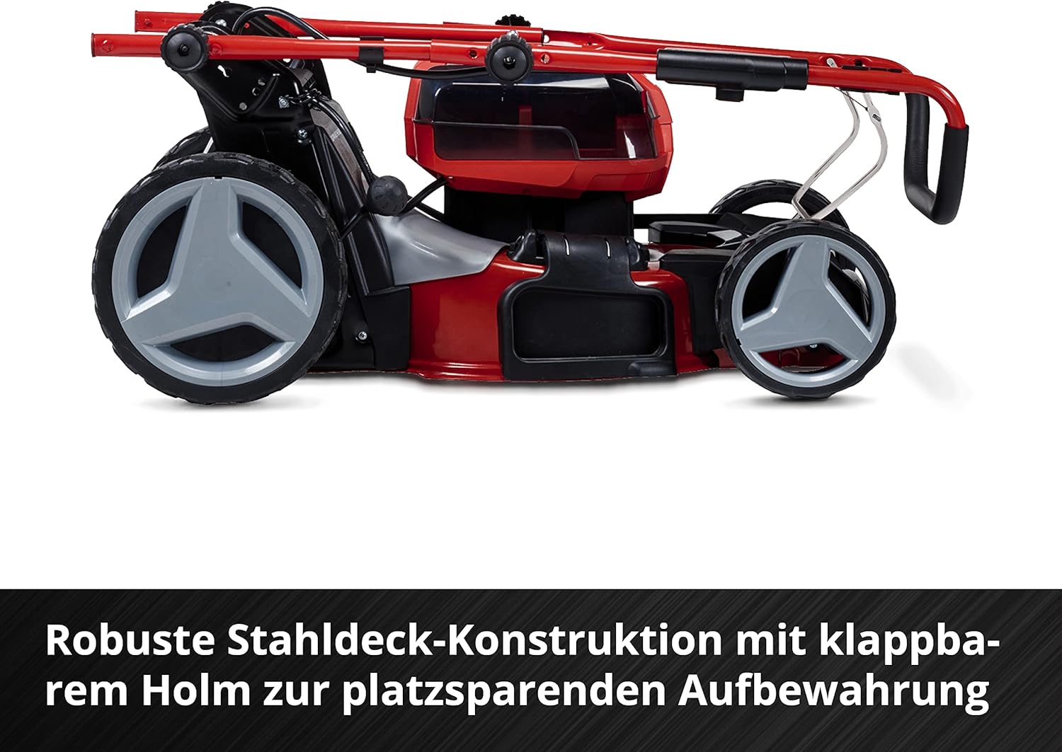 Pharmics Electro – Einhell GE-CM 36/47 S HW Li Cordless Lawn Mower Kit, 36V, 47 cm Cutting Width, Up to 700 m², Brushless Motor, Self-Propelled, 75L Grass Collector, Includes 4x 4.0Ah Batteries + 2x Twin Charger