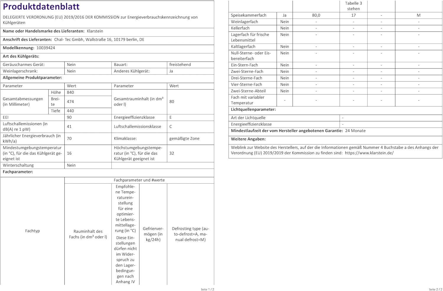 Pharmics Electro – Klarstein Mini Fridge with Glass Door, 80L Beverage Cooler, Adjustable Shelves, Quiet Compact Indoor/Outdoor Refrigerator