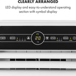 Pharmics Electro – Klarstein Portable 4-in-1 Air Conditioner, 9000 BTU, Cooling, Dehumidifier, Fan & Night Mode for Home & Office