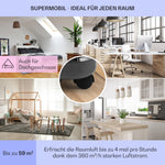 Pharmics Electro – Klarstein Portable 4-in-1 Air Conditioner, 9000 BTU, Cooling, Dehumidifier, Fan & Night Mode for Home & Office