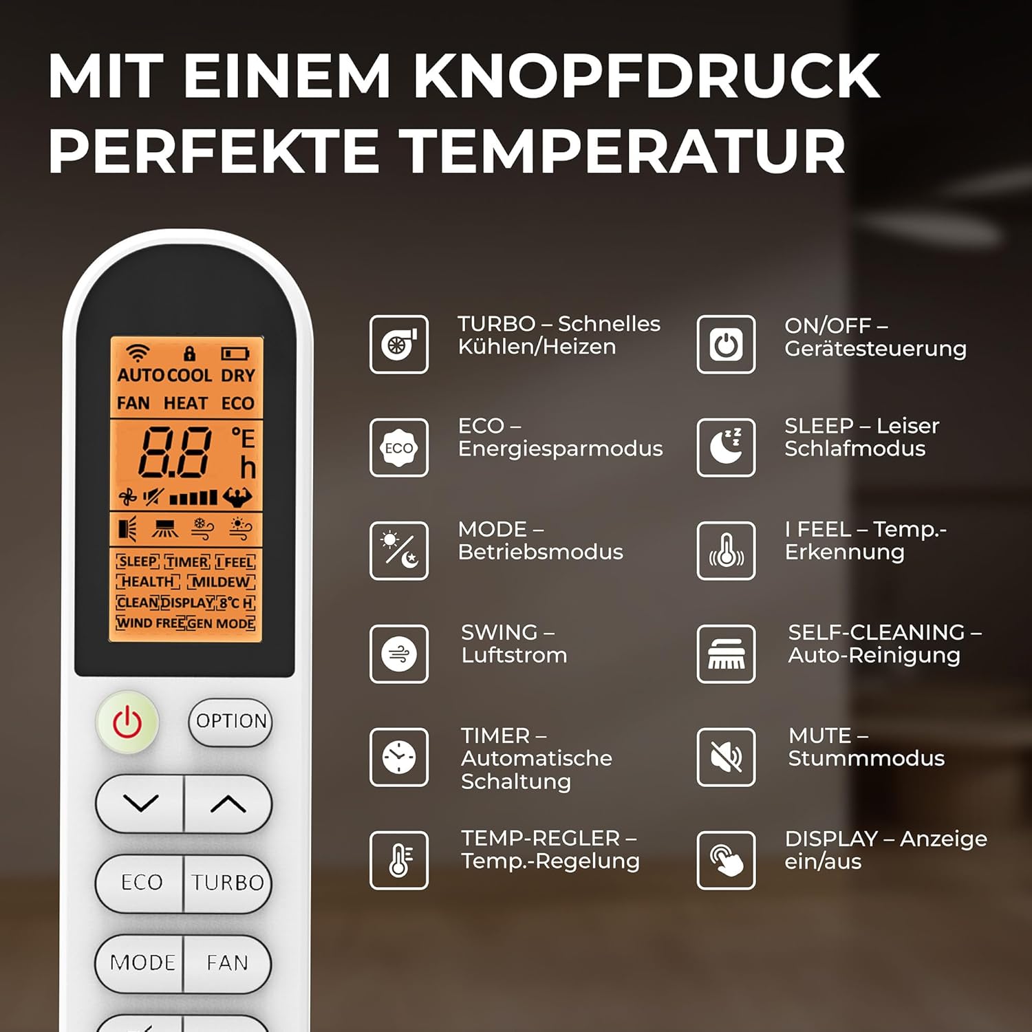 Pharmics Electro – Kältebringer Split Air Conditioner Quick Connect, 12,000 BTU (3.4 kW), Cooling & Heating, WiFi & App Control, Up to 91 m², Ultra-Quiet, 5m Copper Line, R32 Refrigerant, Wall Mount Included