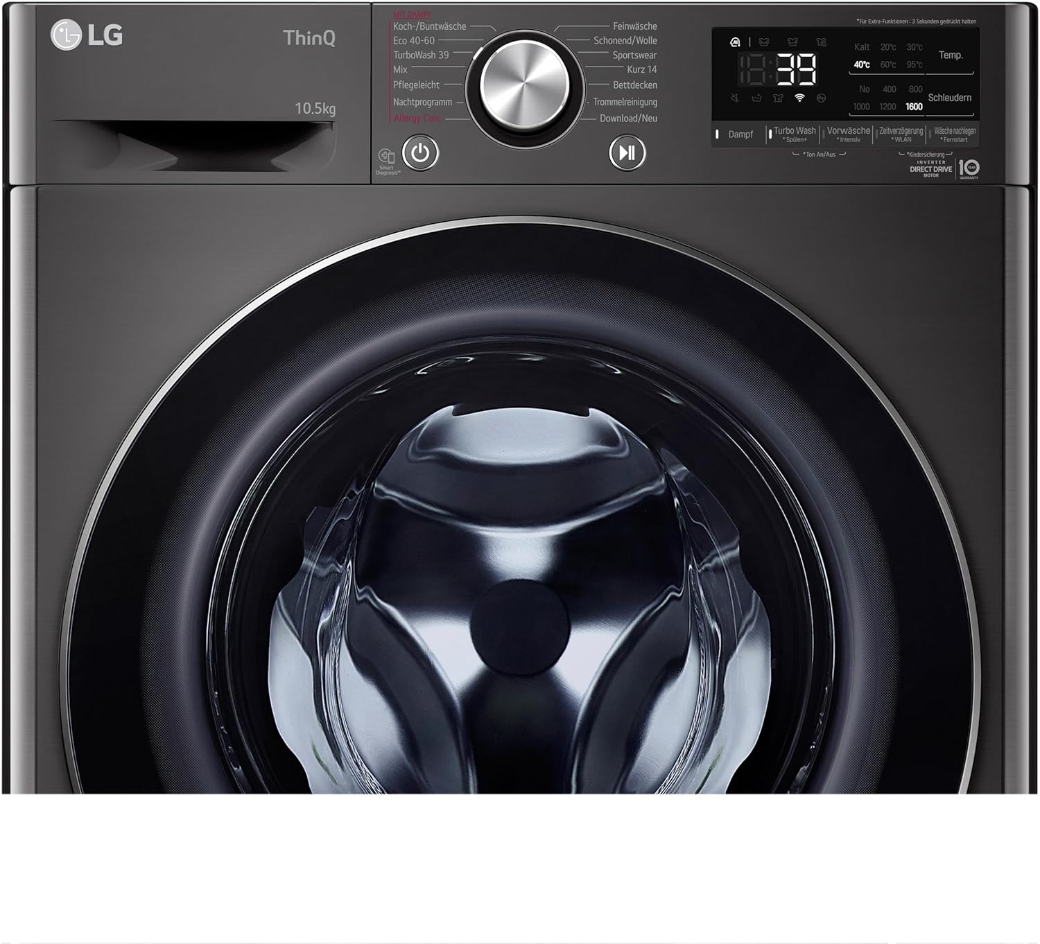 LG F4WV7080 Front Load Washer 8 kg 1400 RPM – Pharmics Electro