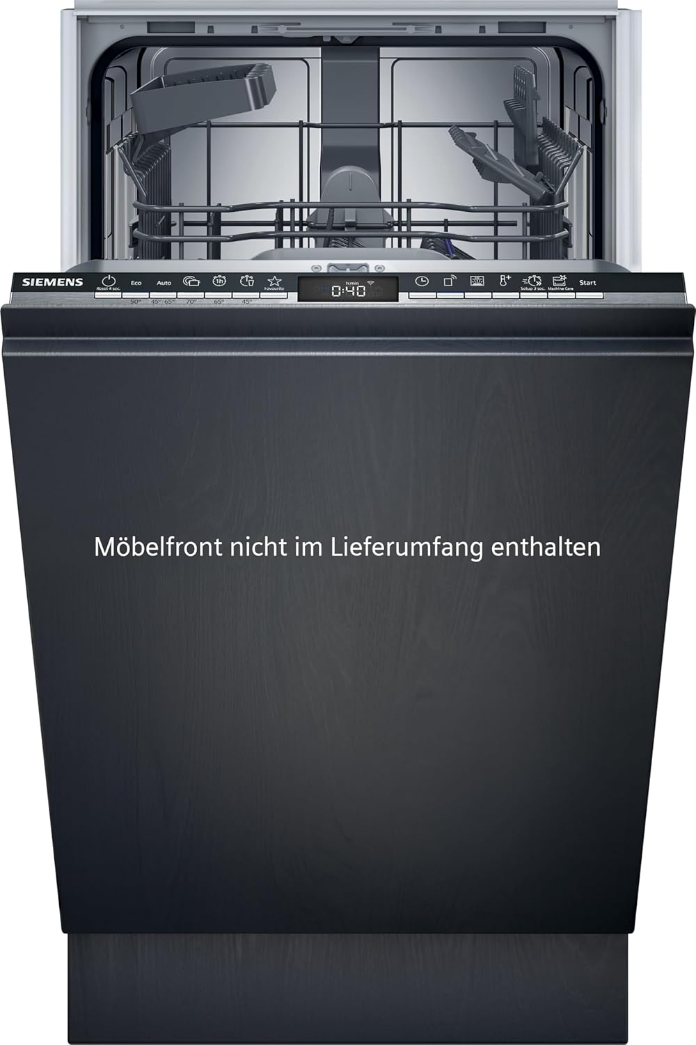Pharmics Electro – Siemens SR65YX08ME iQ500 Fully Integrated Dishwasher, 45 cm, Cutlery Drawer, Zeolith Drying, Ultra-Quiet, AquaStop, Auto Door Open, varioSpeed, Interior Lighting