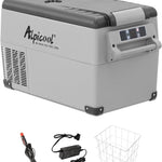 Pharmics Electro Alpicool CF55 55L Portable 12V Mini Fridge Freezer, -20°C to 20°C, for Car, Camping, Truck, Boat, AC/DC, with USB Port