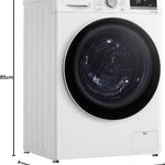 LG F4WV7080 Front Load Washer 8 kg 1400 RPM – Pharmics Electro