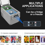 Pharmics Electro Alpicool CF55 55L Portable 12V Mini Fridge Freezer, -20°C to 20°C, for Car, Camping, Truck, Boat, AC/DC, with USB Port