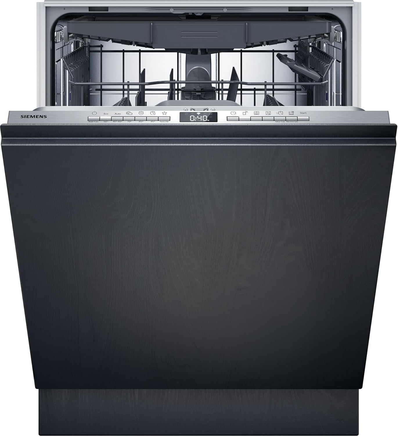Pharmics Electro – Siemens SN63EX06VE iQ300 Smart Dishwasher, Fully Integrated, 60 cm, Cutlery Drawer, Extra Quiet, varioSpeed, autoDoor, RackMatic, infoLight, intensiveZone