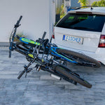 harmics Electro Fischer ProlineEvo 2 Hitch Bike Carrier for 2 Bikes, 60kg Capacity, E-Bike Compatible, Pre-Assembled, Lockable, Foldable